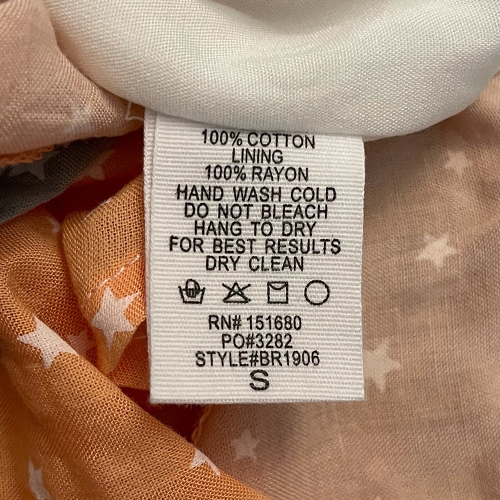 📌 STORIA Sexy Star Print Skort Romper Elasticized Waist Intricate Pleats V-Neck - Picture 11 of 12